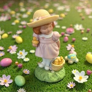 vintage Avon "Easter Charm" 1985 Limited Edition porcelain figurine